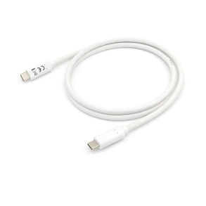 USB 3.2 C Han /Han USB 3.2 C 1m hvid