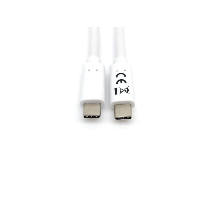 USB 3.2 C Han /Han USB 3.2 C 1m hvid