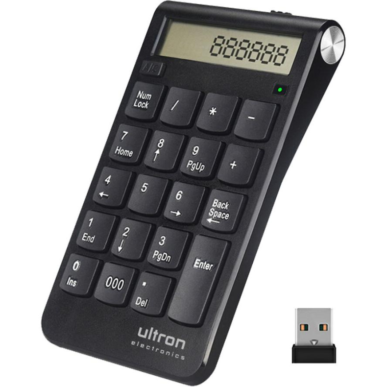 Numerisk tastatur Wireless m/ usb dongle