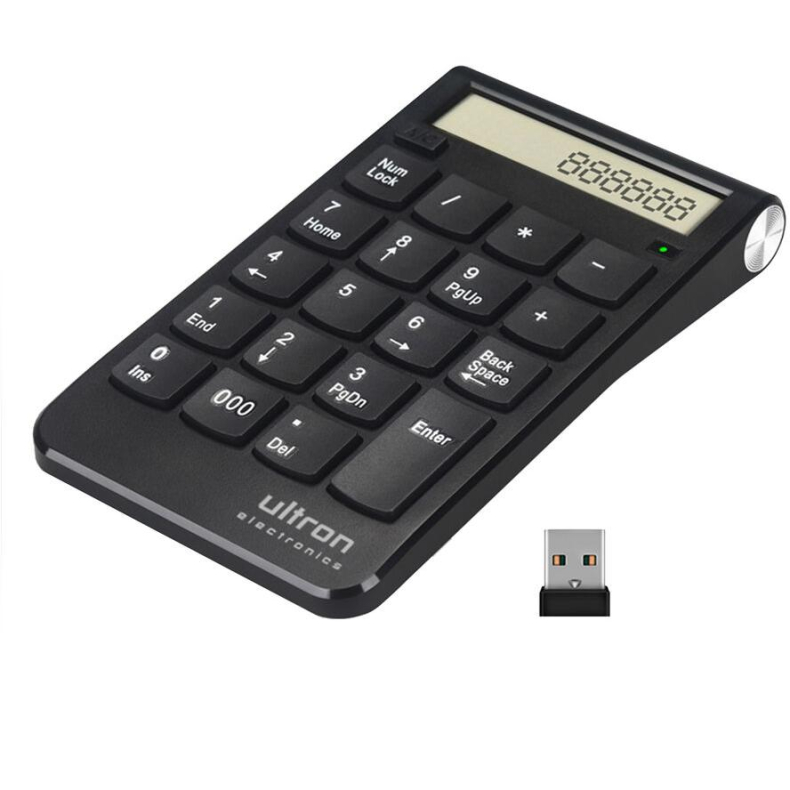 Numerisk tastatur Wireless m/ usb dongle