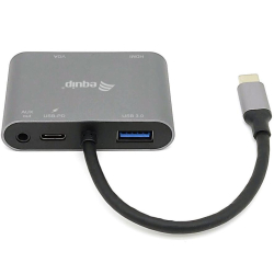 USB-C HDMI,VGA/USB3.0,PD,AUX,4K60H