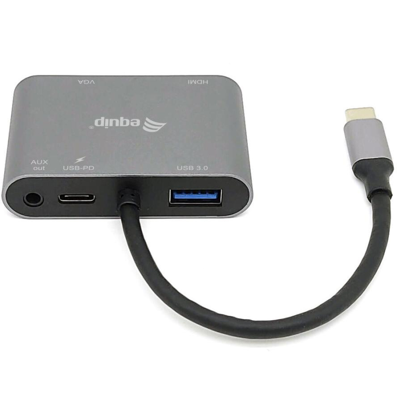 USB-C HDMI,VGA/USB3.0,PD,AUX,4K60H