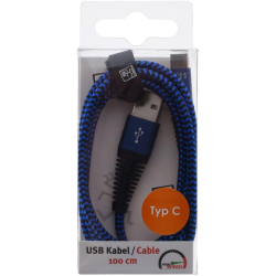 USB C Han til  USB A han 1m