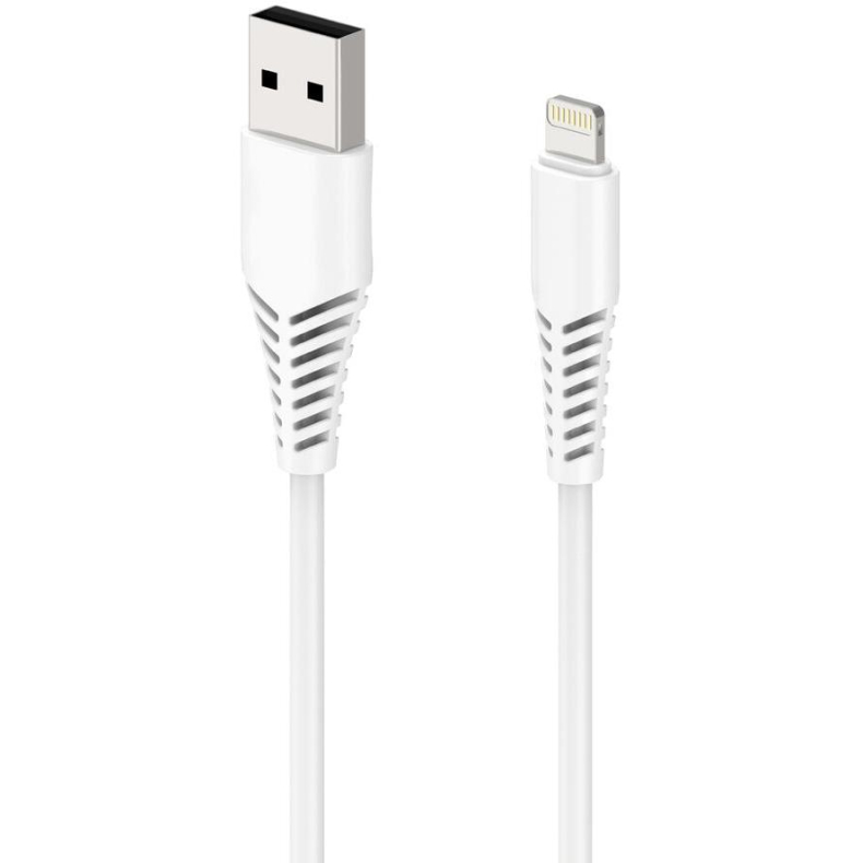 Lightning cable, 1m,  hvid