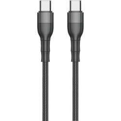 USB C 3.1 Han til  USB c han 1m sort