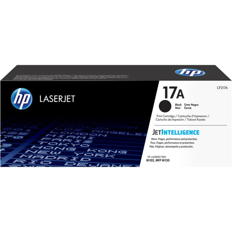 HP Toner 17A black CF217A 