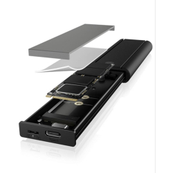 IcyBox USB 3.2 Typ-C M.2 NVMe Ekstern