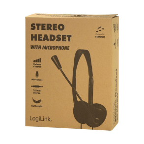 Stereo Headset  3,5 m/mic