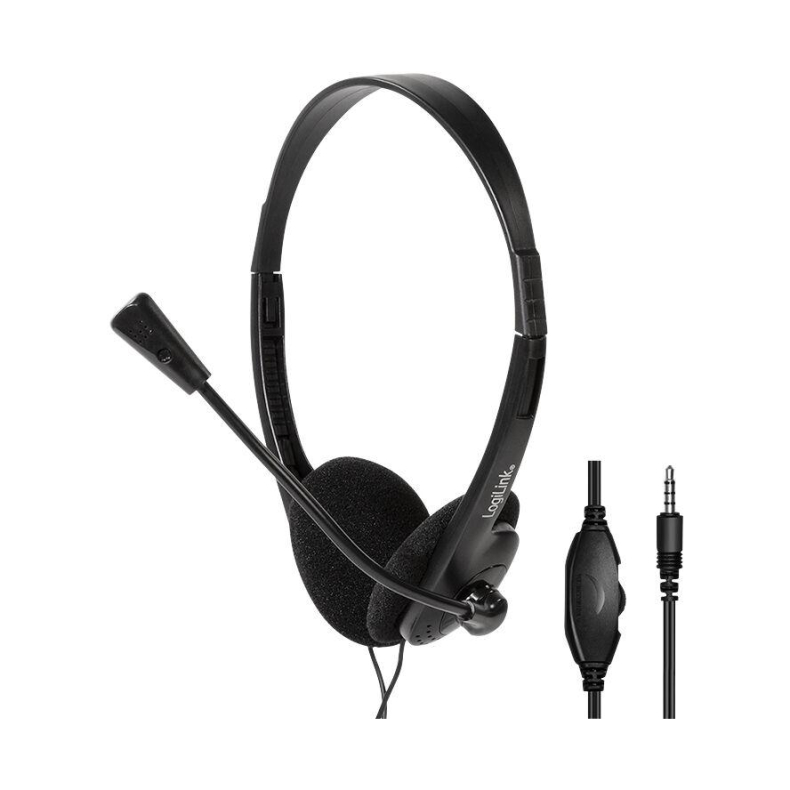 Stereo Headset  3,5 m/mic