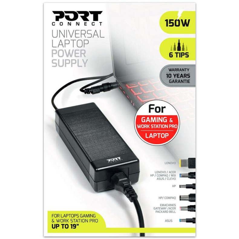 150W universal lader max 7,90A