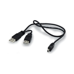 2,5'' USB 2.0 Harddisk Box Hvid