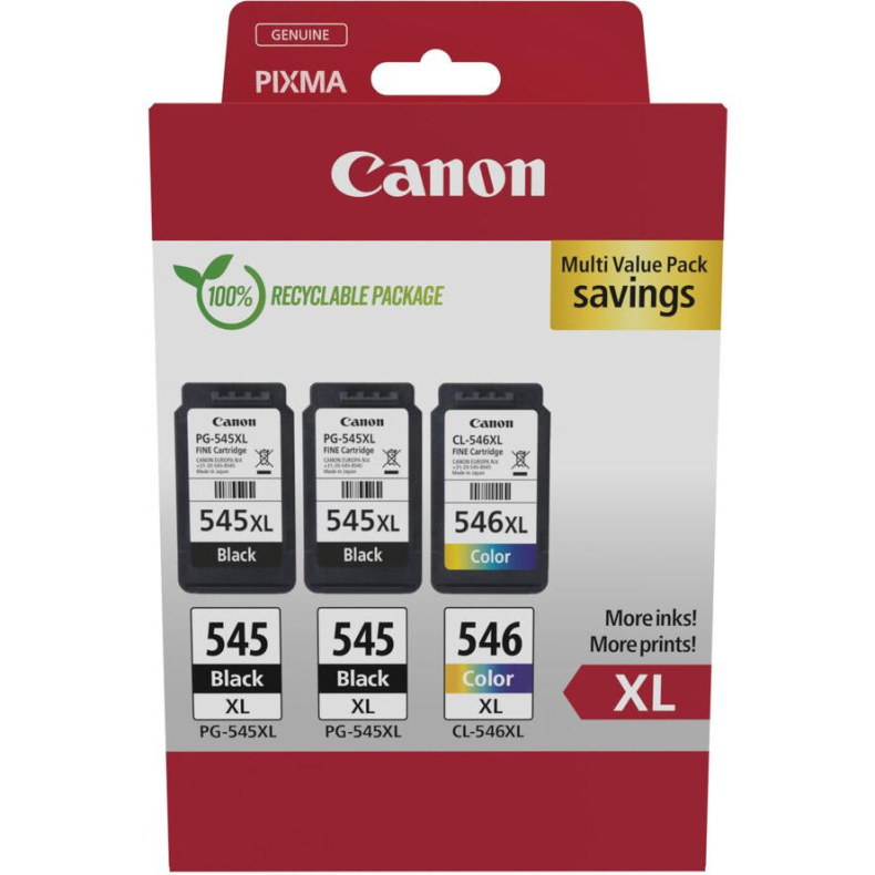 CANON 2xPG-545XL +1xCL-546XL