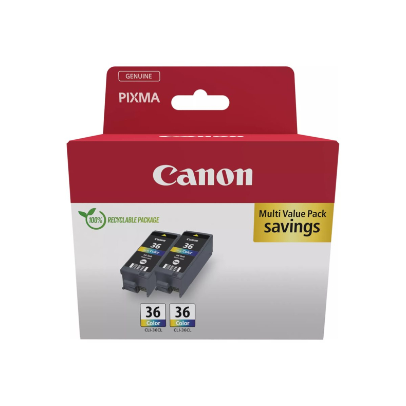 CANON CLI-36 Ink color Pixma Twin Pack