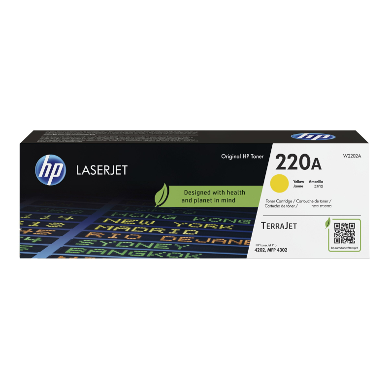 HP 220A Toner Yellow W2202A