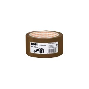 Universal 66m 50mm Pakketape brun 1rl.
