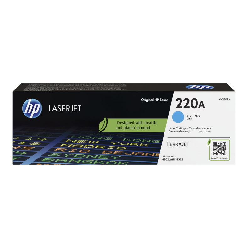 HP 220A Toner Cyan W2201A