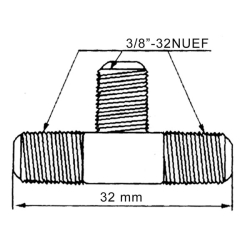 F hun til 2 x F hun - Forgrening