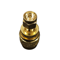 Antenneadapter, SMA han - TNC han