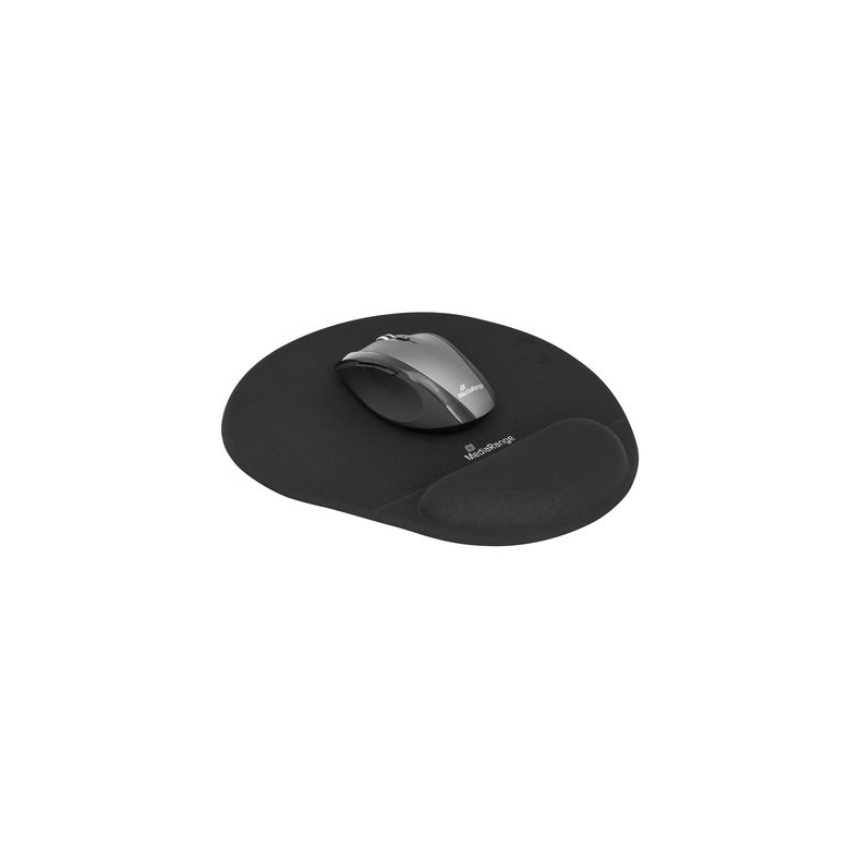 Musemtte med GEL hndledssttte, sort