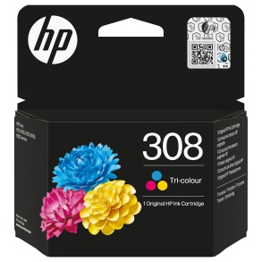 HP 308 Tri-color Original Ink