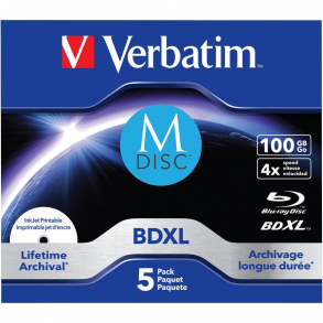 M-DISC Verbatim BD-R 4X 100 GB