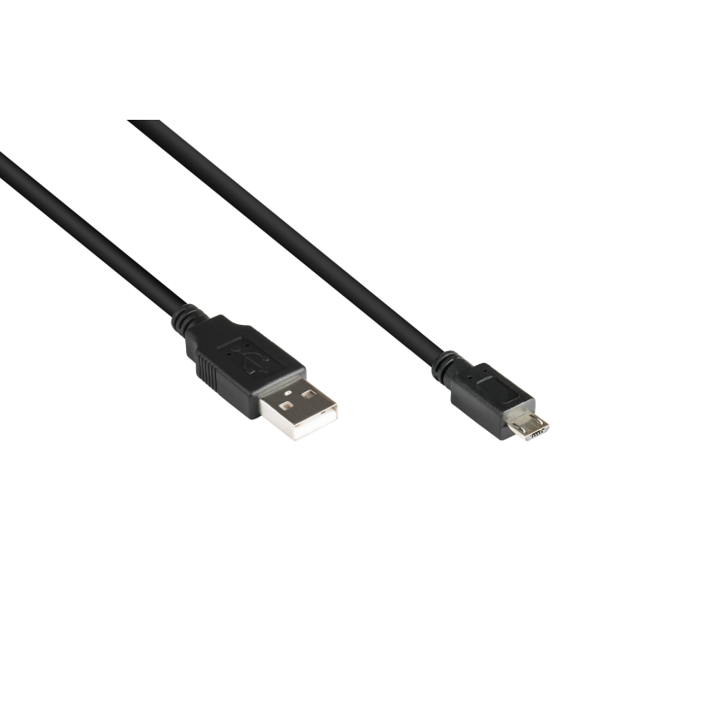 USB 2.0 type A til Micro-B USB 1,8M