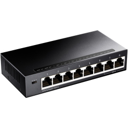 8 ports Gigabit switch metal  m/PSU