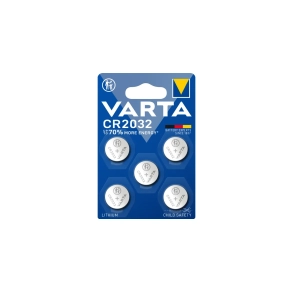 5stk pack CR2032 (knapcelle), , 3V VARTA