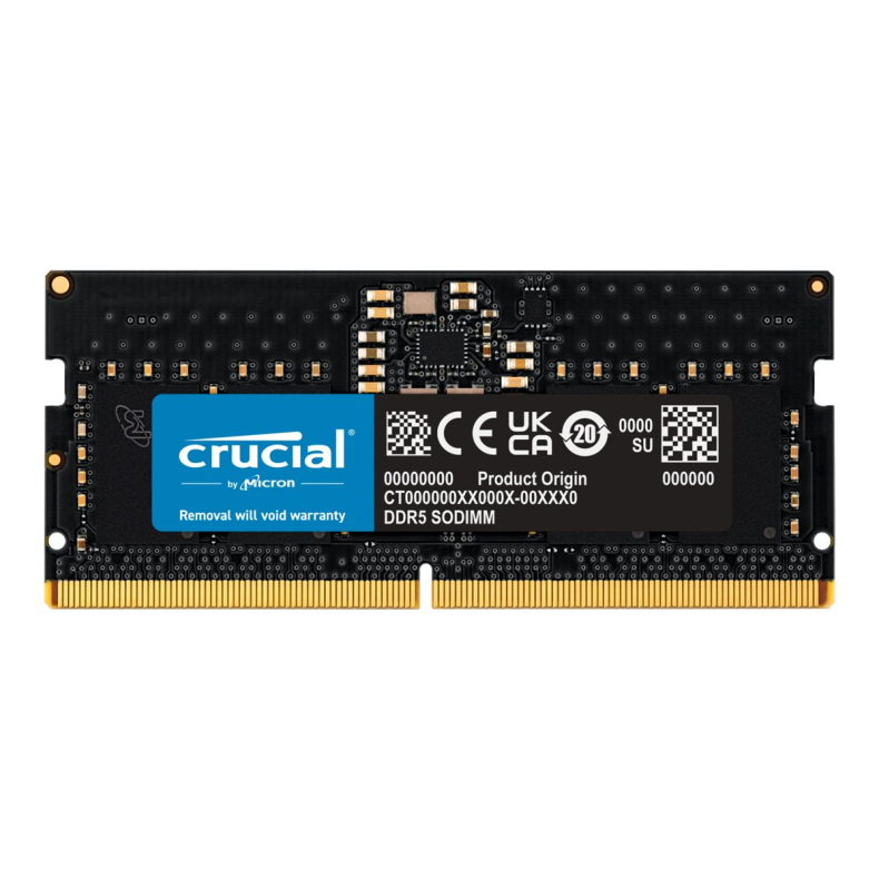 8GB 4800 DDR5 SODIMM Crucial CL40