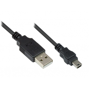 3 Meter USB 2.0 USB-A han til Mini B