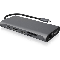 Dockingstation USB C, 2xHDMI,DP, LAN