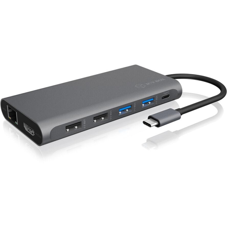 Dockingstation USB C, 2xHDMI,DP, LAN