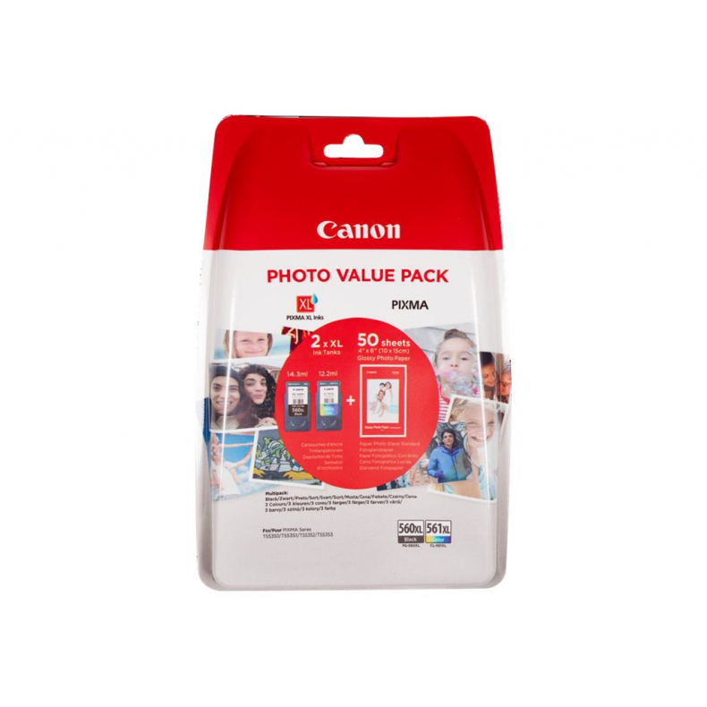 Canon PG-560XL/CL-561XL Photo Value Pack