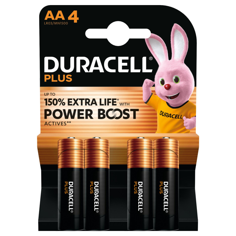 Duracell  AA LR6 4 Stk