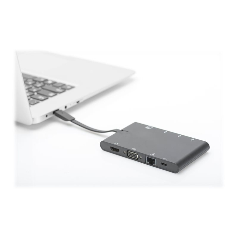 USB3.0 C dock, VGA/ HDMI LAN/ USB