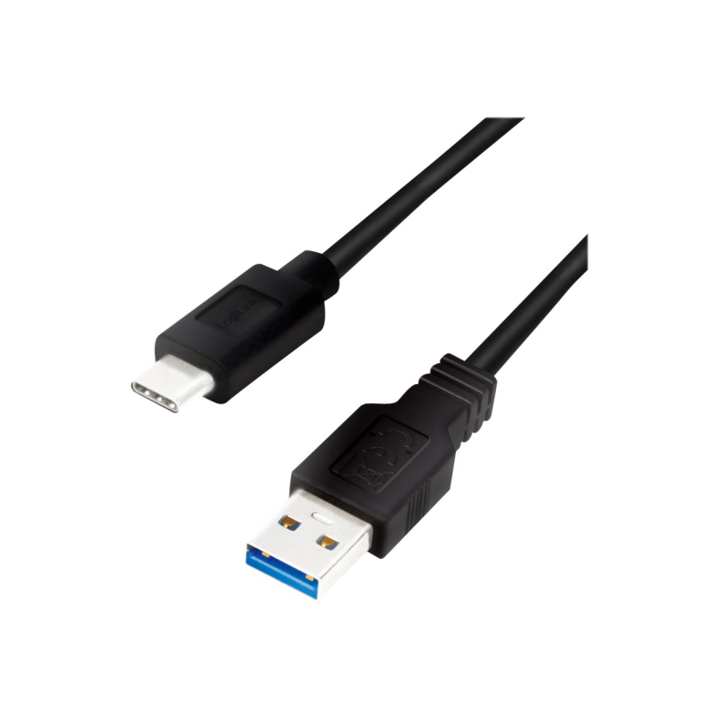 USB C HAN til USB A HAN 3m. USB 3.2 G1