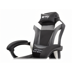 Fury Avenger M Gamer Stol Sort Hvid