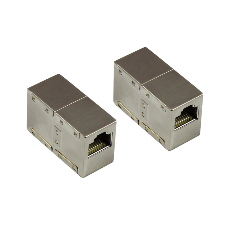 RJ45 adaptor/ forlnger Skrmet CAT6