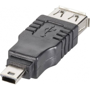 USB-adapter Type A han - Type Mini-B han