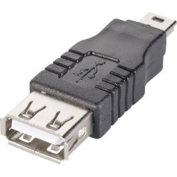 USB-adapter Type A han - Type Mini-B han