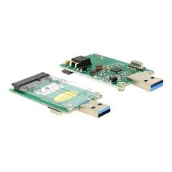 Delock USB 3.0 til mSATA Konverter