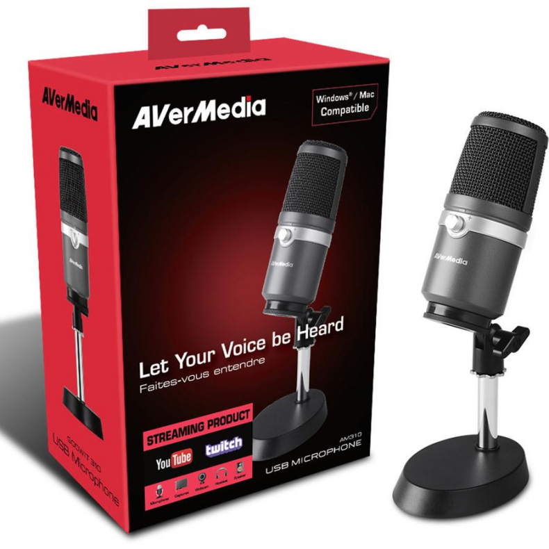 AVerMedia Mikrofon, AM310 USB