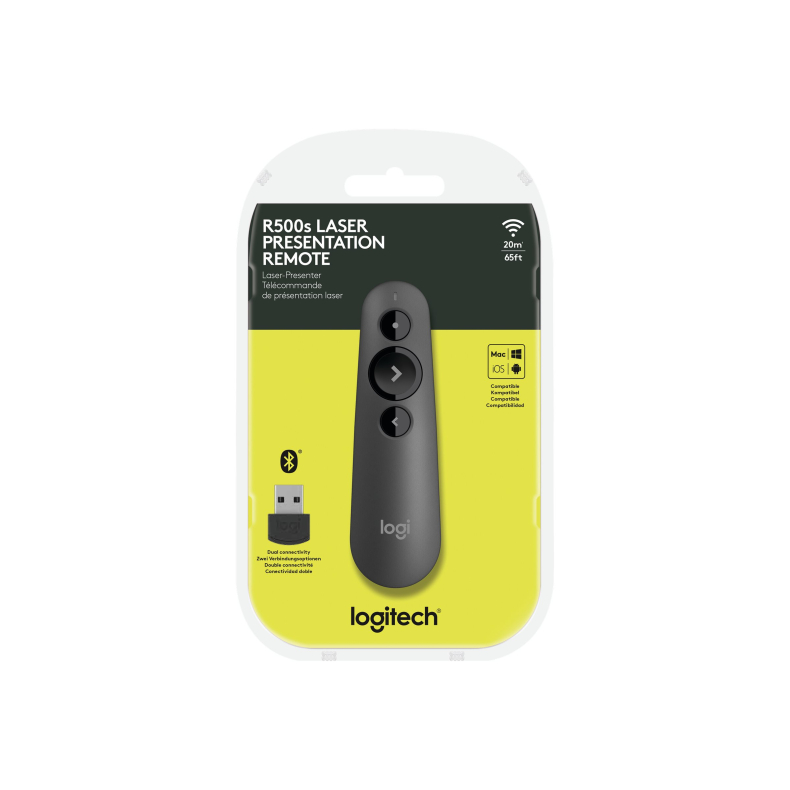 LOGITECH wireless presenter R500s