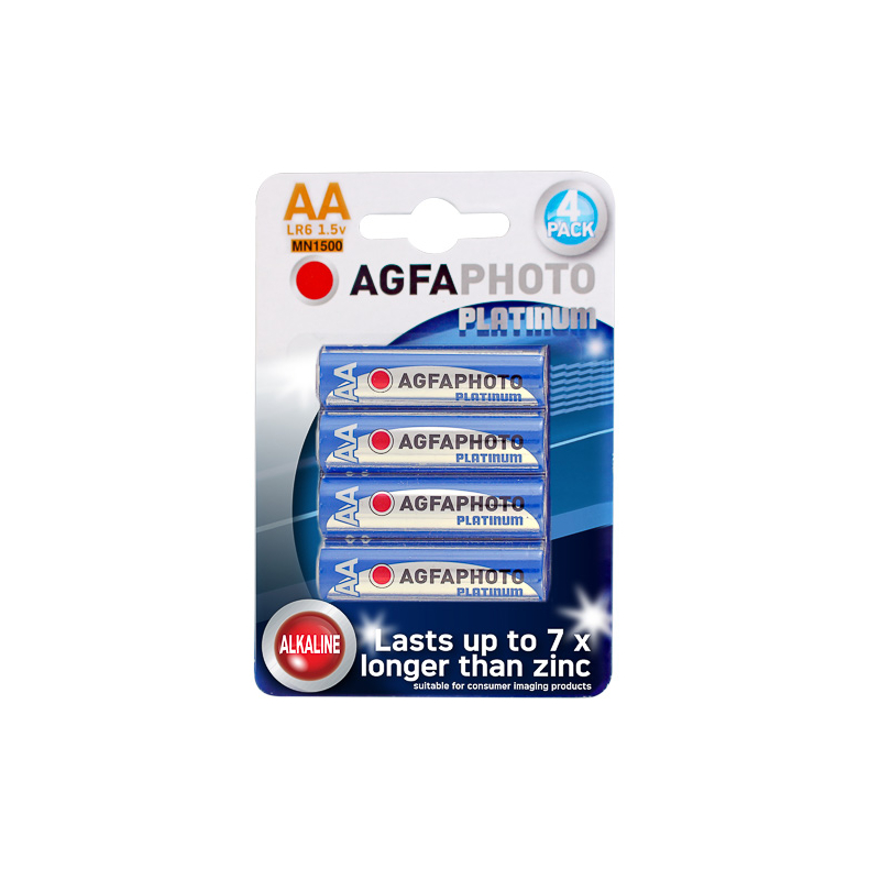 AA LR06 4stk AgfaPhoto Alkaline 1,5V