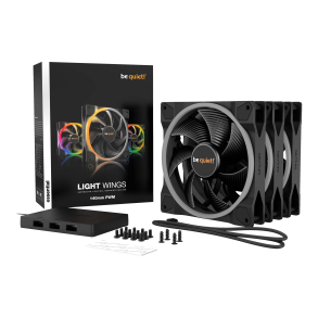 140x140x25mm. Light Wings ARGB PWM 3pk