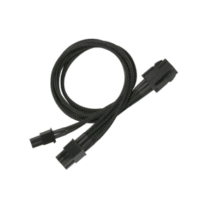 6-pin  - 6+2 PCI-E extension 30cm sort