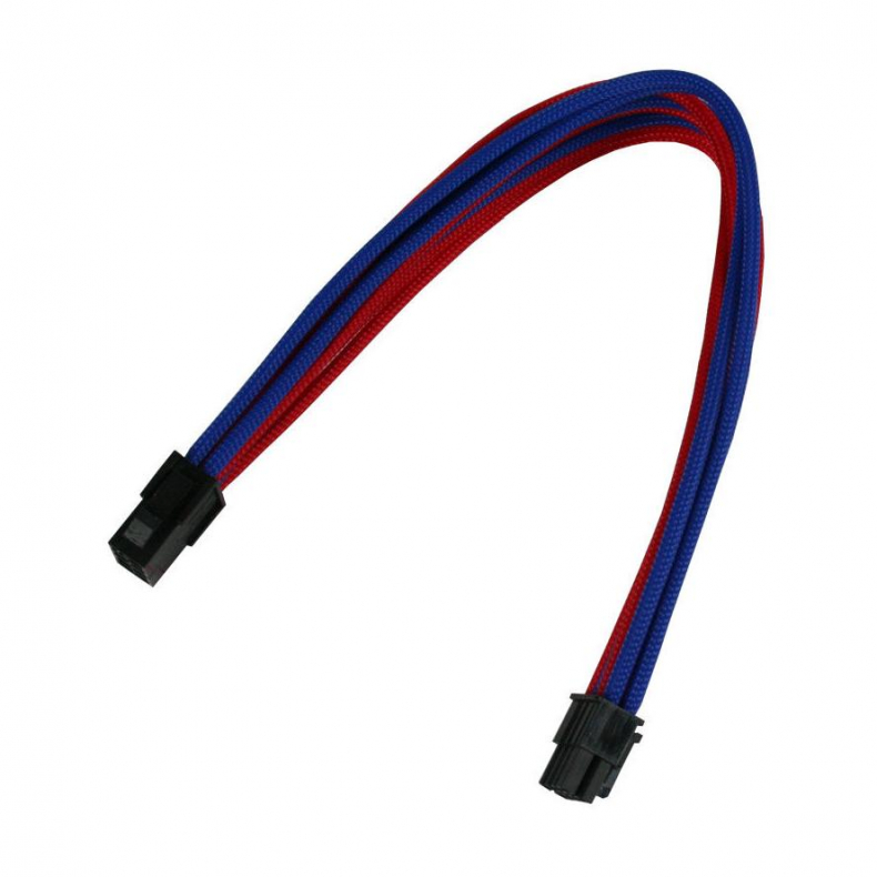 8-pin PCI-E extension 30 cm bl/rd