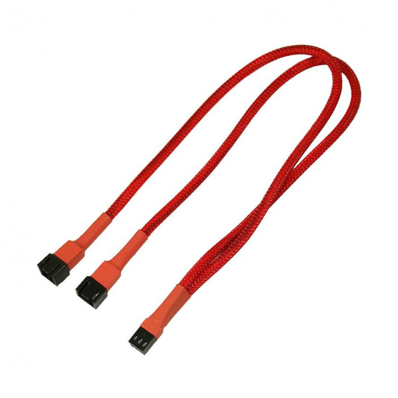 3-pin Y kabel 30 cm rd