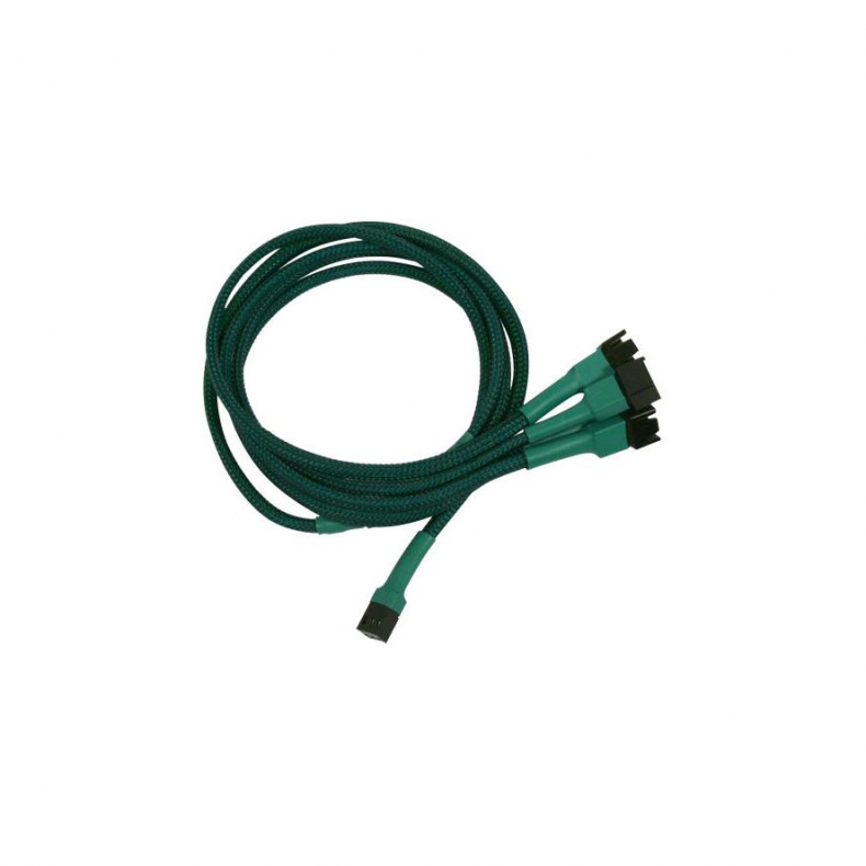 3-pin 1 til 4  extension 30 cm grn