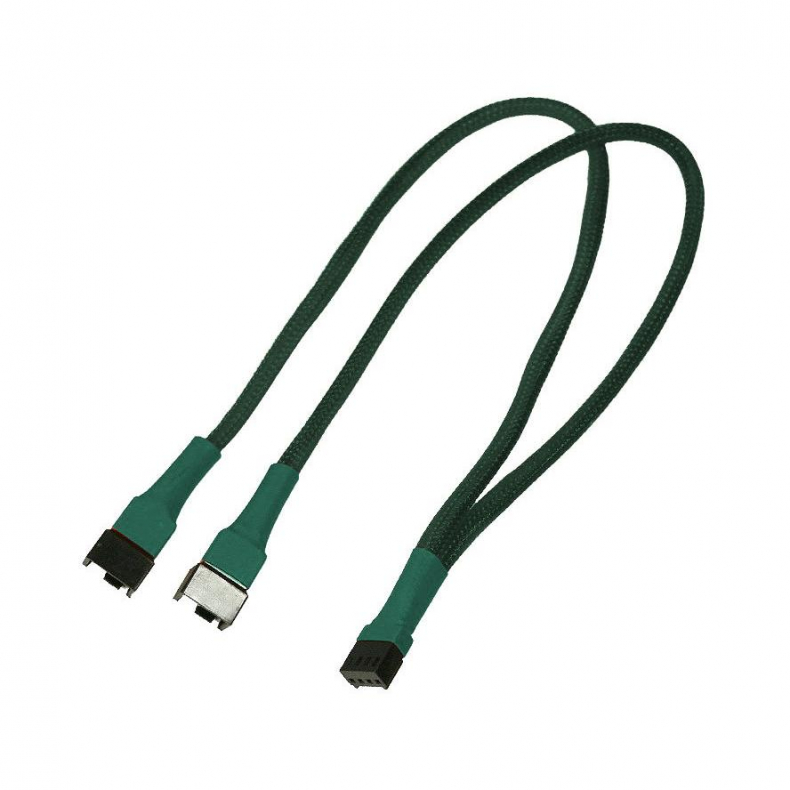 4-pin PWM  Y kabel 30 cm grn